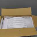 6PK 12 Inch LED Flush Mount Ceiling Light, 24W, 2520LM, 3000K/4000K/6000K CCT Selectable Super Slim LED Ceiling Light, Close to Ceiling Round Flat Panel Light for Hallway, Bedroom,Kitchen ect (White)