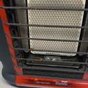 Mr. Heater Portable Buddy Heater MH9BX 4,000-9,000 BTU Indoor-Safe Propane Radiant Heater For Campers, Workshops, Job Sites, Patios & More - Red, Black