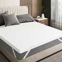Czpalo 3 Inch Gel Memory Foam Mattress Topper Queen, Cooling Mattress Topper with Removable & Washable Bamboo Cover, CertiPUR-US Certified