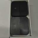 AIDA Lighted Wireless Doorbell, Home Waterproof Doorbell 1,000ft Range, 5 Volume Levels with 58 Doorbell Chimes & LED Flash (Black, Doorbell with 2 transmitters & 2 Receivers)