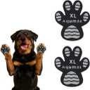 Dog Paw Protector Non-Slip Gripper Traction Pads,Walk Assistant for Senior Dogs,Foot Stickers for Hardwood Floors,Dog Shoes Booties Socks Replacement,6 Sets (24 pcs) XL Black