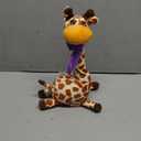 LLUKEME Dancing Talking Giraffe Toy, Stuffed Animal Baby Toy Repeating What You Say, Glowing Musical Electronic Giraffe Gifts for Toddlers 1-3 Years Old (New Giraffe)