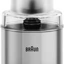 Braun MQS270SI Multiquick Coffee and Spice Grinder Hand Blender Attachment, 1.5-Cup
