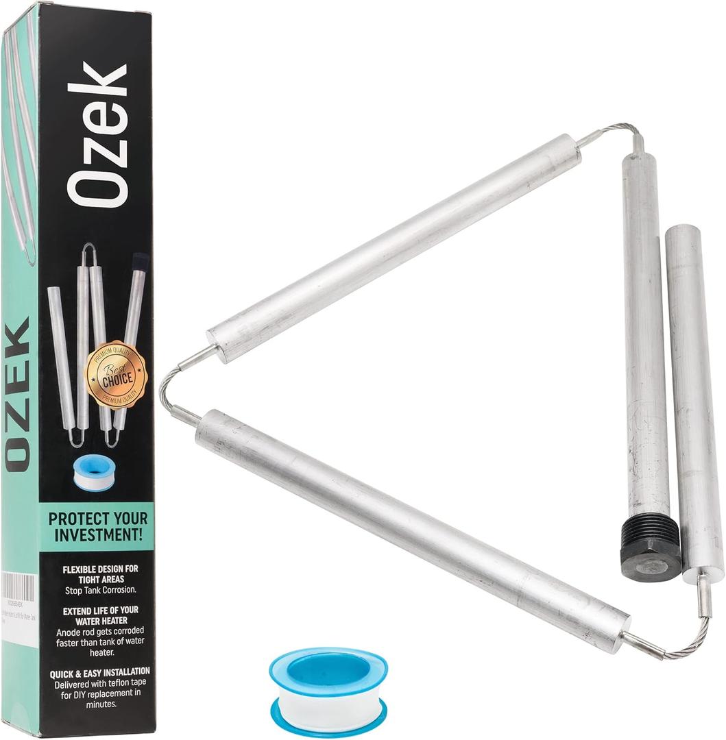 Ozek Water Heater Anode Rod  44 inch Magnesium Flexible Anode Rod for Hot Water Heater