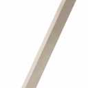 Mega Handles House Numbers for Outside - 5'' Easy to Install Wall Mounted House Numbers for Exterior - Heavy Duty Metal Numbers for Address on House, Mounting Hardware Included - Satin Nickel (Number 7)