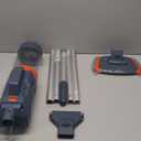 Heave Duty Pool Vacuum for Above Ground & Inground Pool-Powerful Suction 18.9 GPM Running time up to 1H, Ideal for Leaves, Debris, Handheld Rechargeable Pool Cleaner with Telescopic Pole