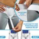 Everyday Medical Hernia Guard I Inguinal Hernia Belt For Men I Left or Right Side I Post Surgery Mens Inguinal Hernia Support Truss For Inguinal, Groin Hernias I Adjustable Waist Strap - SMALL/MEDIUM
