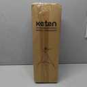 Keten Impact Sprinkler on Tripod Base, Tripod Sprinklers with 360 Degree Large Area Coverage, Extra Tall Heavy Duty Water Sprinklers for Yard/Lawn/Garden