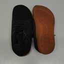 LeIsfIt Womens Walking Shoes Wide Toe Barefoot Shoes Breathable Minimalist Zero Drop Sneakers (7.5 Wide, C-black/Gum)