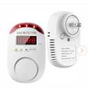 Natural Gas Alarm Plug-in Gas Detector with LCD Display Multi-Gas Sensor Propane Methane Detector 3-Pack
