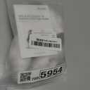 DiCUNO E26 Light Socket to Plug Adapter, 2 Polarized Outlet Bulb Splitter, UL Listed, Pull Chain Switch Control Light Bulb, Standard (Medium) E26 Base to 2-Prong Outlets Converter, White, 4-Pack