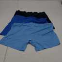 Calvin Klein Men's Micro Stretch 3-pack Boxer Brief (Medium, New Navy, Artesian Blue, Blue Paradise)