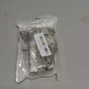 2 Pack 1/2'' Overlay Face Frame Soft Close Hidden Cabinet Hinges, 105 Degree 3D Adjustable Clip On Plate Concealed Kitchen Cupboard Door Hinges with Screws