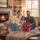 3 Pairs Moisturizing Socks Overnight, Love Heart Aloe Socks, Moisturizer Sock for Dry Cracked Feet, Cozy Gel Spa Sock for Women(Rose Red, Purple and Light Blue), One Size