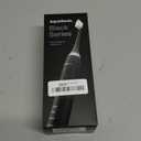 Aquasonic Black Series Ultra Whitening Toothbrush  ADA Accepted Electric Toothbrush- 8 Brush Heads & Travel Case  40,000 VPM Electric Motor & Wireless Charging - 4 Modes w Smart Timer (1 Count (Pack of 1))