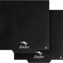 2PCS Creality Original Ultra Removable Magnetic 3D Printer Build Surface Heated Bed Cover for Ender 3/Ender 3 Pro/Ender 3 V2/Ender 3 V2 Neo/Ender 3 Neo/Ender 3 S1/3 S1 Pro/Ender 5 Pro 235X235MM