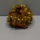 50FT Christmas Tinsel Garland, Xmas Metallic Tinsel Twist Hanging Garland for Christmas Tree Indoor Outdoor Holiday Party Decoration (Gold)