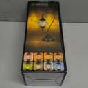 Yarra-Decor Turkish Moroccan Lamp with Bronze Base 3 Color Options Handmade Swan Neck Tiffany Mosaic Glass Bedside Lamps for Bedroom (LED Bulb Included) (Blue2)