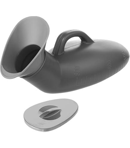 Urinal Bottle Urinals for Men 800ML Plastic Pee Bottle Portable Male Urinals with Spill Proof Lid for Travel Emergency and Hospital