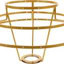 OSALADI DIY Chandelier Frame Lamp Shade Wire Frame 10.9 Inch Iron Light Fixture Replacement for Ceiling Pendant Lamps and Table Lamps
