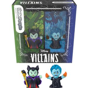 Little People Collector Disney Villains Maleficent & Hades Special Edition Set for Movie Fans, 2 Figures in a Display Package