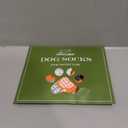 PUPTECK Anti-Slip Dog Socks with Double Sides Grips for Small Medium Large Dogs Hardwood Floors Prevents Licking, Dog Shoes for Hot Pavement Traction Control Paw Protector for Senior Dogs, Blue M (Medium (4 Count))