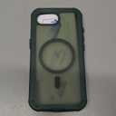 Magnetic for iPhone 16e Case, [Compatible with MagSafe][Military Grade Drop Protection][Heavy Duty Protection][Non-Slip][Shockproof] 2-Layer Durable Bumper Phone Case 6.1''-Army Green