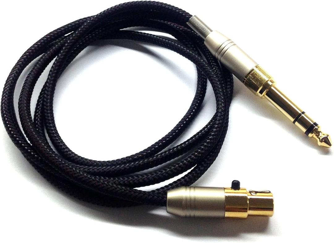 NewFantasia Replacement Audio Upgrade Cable Compatible with beyerdynamic DT 1990 Pro, DT 1770 Pro Headphone and Compatible with AKG K371, K175, K275, K245, K182, K7XX Headphone 2.1meters/6.5feet