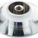 66mm Basin Waste Easy Pop Up Bathroom Sink Push Button Click Clack Plug Sink Drain Plug Stopper Bathtub Sink Waste Plug Cap for Washbasin Kitchen Bathroom