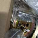 BESTTEN 2 Pack Keyed Same Exterior Door Knobs and Single Cylinder Deadbolts Combo Set, Keyed Alike Entry Door Knobs with Locks and Keys for Entrance and Front Door, Satin Nickel