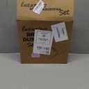 Ivandar Broom with Dustpan Combo Set, 50.6 inch Long Handle, Upright Standing Broom and Dustpan Set Quiet Cleaning Tool Sweep The Floor Dust pan Removes 4 Times More Pet Hair (Brown and Gray)