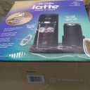 Mr. Coffee 4-in-1 Single-Serve Latte, Iced, and Hot Coffee Maker with Milk Frother and Tumbler Black