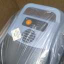 Pool Vacuum for Above Ground Pool, Lasts Up to 180 Mins, Self-Parking, LED Indicator, Wall Climbing Above Ground Pool Vacuum for Inground Pools, Robotic Pool Cleaner for Pools up to 2000 Sq.ft (Blue)