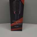 Hair Dryer Brush Blow Dryer in One, Upgraded 4 in 1 Hair Dryer and Styler Volumizer with Negative Ion Anti-frizz Ceramic Titanium Barrel Hot Air Hair Straightener Brush (Black/Pink)