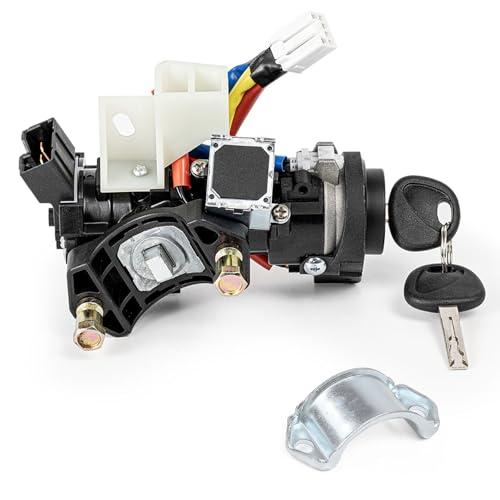 81900-3SA00 Ignition Lock Switch Assembly with Keys Compatible with Hyundai Sonata 2011-2014, Ignition Lock Cylinder with Housing Replace# 81910-3Q100, 81970-3SA00, 81250-3SA00