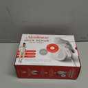 Sunbeam Contoured Heating Pad for Neck & Shoulder Pain Relief with Auto Shut Off Moist Heating Option 22 x 19 Grey