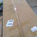 Sweetcrispy TV Stand for 55 60 inch TV, Modern Mid Century Entertainment Center with Storage, Media Console Table 2 Cabinet, Soft Hinge, Handle Door, Wooden Living Room, Office Furniture, Black (53.54 x 15.75 x 18.9 inches)