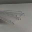 Cabinet Protectors for Kitchen Cabinets, Cabinet Door Protector Trash Drawer Protector Edge Guard, Plastic Slip on Protectors for Cabinets 3/4" Thick, 18" Length