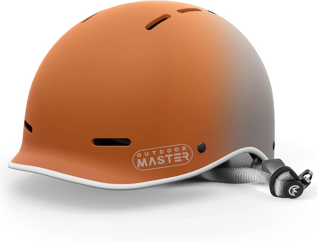 OutdoorMaster Bike Helmet for Adults,Adjustable Cycling Helmet for Men & Women - Safety Certified for Bicycle Skateboard Road Bike Skating Roller Commuting Helmet, Small 20-21.2, Gray Yellow Gradient