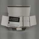 BESTTEN (20 Pack) USWP4 Matte White Series 1Gang Decorator Screwless Wall Plate, Decor Outlet Cover, H4.69” x W2.91”, for Light Switch, Dimmer, USB, GFCI, Receptacle