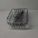 CXWXC Rear Bike Basket - Bicycle Rear Basket with Cargo Net and Waterproof Cover - Rear Mount Aluminium Bike Basket Large Capacity