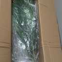 6 ft Fake Palm Tree Faux Areca Palm Plants with Full Lifelike Palm Leaves Realistic Trunks Fake Tropical Palm Tree for Indoor Home Office Outdoor Yard Dcor with Tall Trapezoidal Prism White Pot 