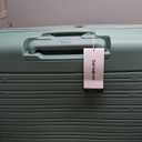 Samsonite Elevation Plus - Medium Hardside Luggage - Scratch Resistant Polypropylene Shell, RightHeight™ Adjustable Handle, Integrated AirTag Holder, TSA Lock, WetPak™ Compartment - Cypress Green