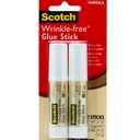 Scotch Wrinkle-Free Glue Sticks, 2 Pack, .27 oz Each