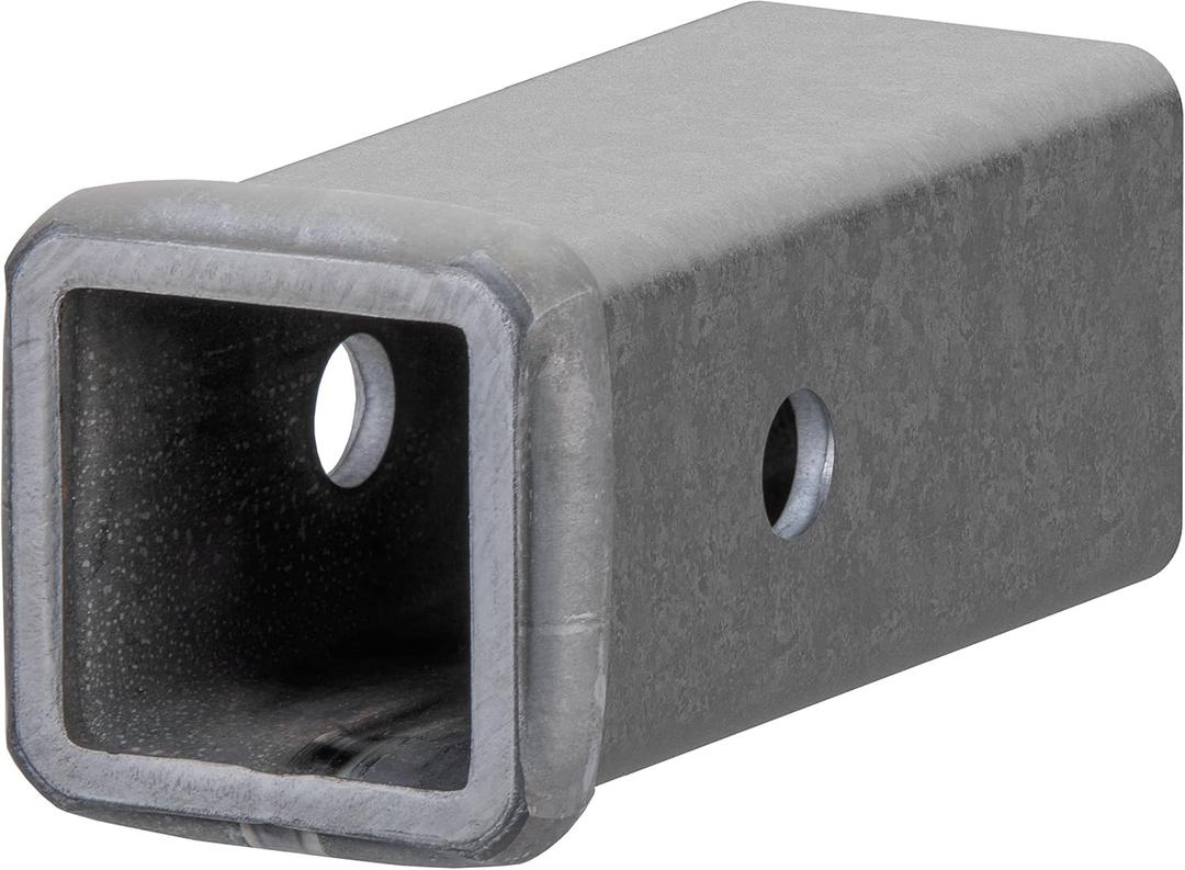 CURT 49060 2-Inch x 6-Inch Weld-On Raw Steel Trailer Hitch Receiver Tube, 1 Count (Pack of 1)