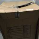 Nestl Reading Pillow with Shredded Memory Foam, Designed for Sitting Up in Bed and Couch, Back and Arms Adjustable Support for Adult & Teens Backrest Pillows for Reading, with Washable Cover Dark Grey