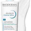 Bioderma Atoderm Ultra Cream Duo Pack, Hydrating Body Moisturizer for Normal to Dry Sensitive Skin 2x16.9 Fl Oz