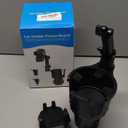 This Hill 2-in-1 Car Cup Phone Holder Expander with Adjustable Base, 360 Rotation, Compatible with iPhone, Samsung & All Smartphones up to 7" (Black)