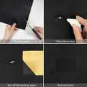 NPBAG Leather Repair Patch Kit 4 x 50 Inches, Self-Adhesive Leather Tape Upholstery Vinyl Sticker for Couches, Sofa, Furniture, Car Seats, Bags, Jackets (Crazy Horse)