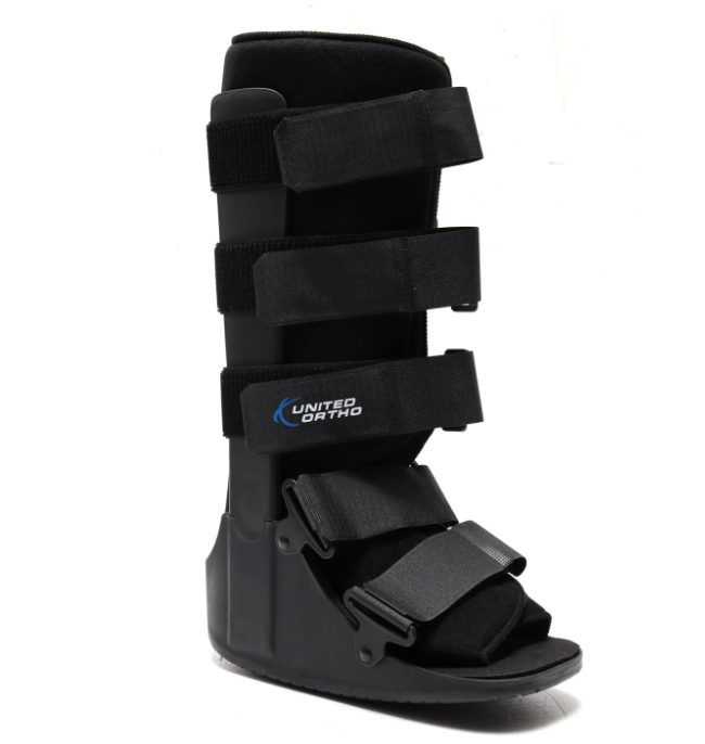 United Ortho Cam Walker Fracture Boot,  Black, Small